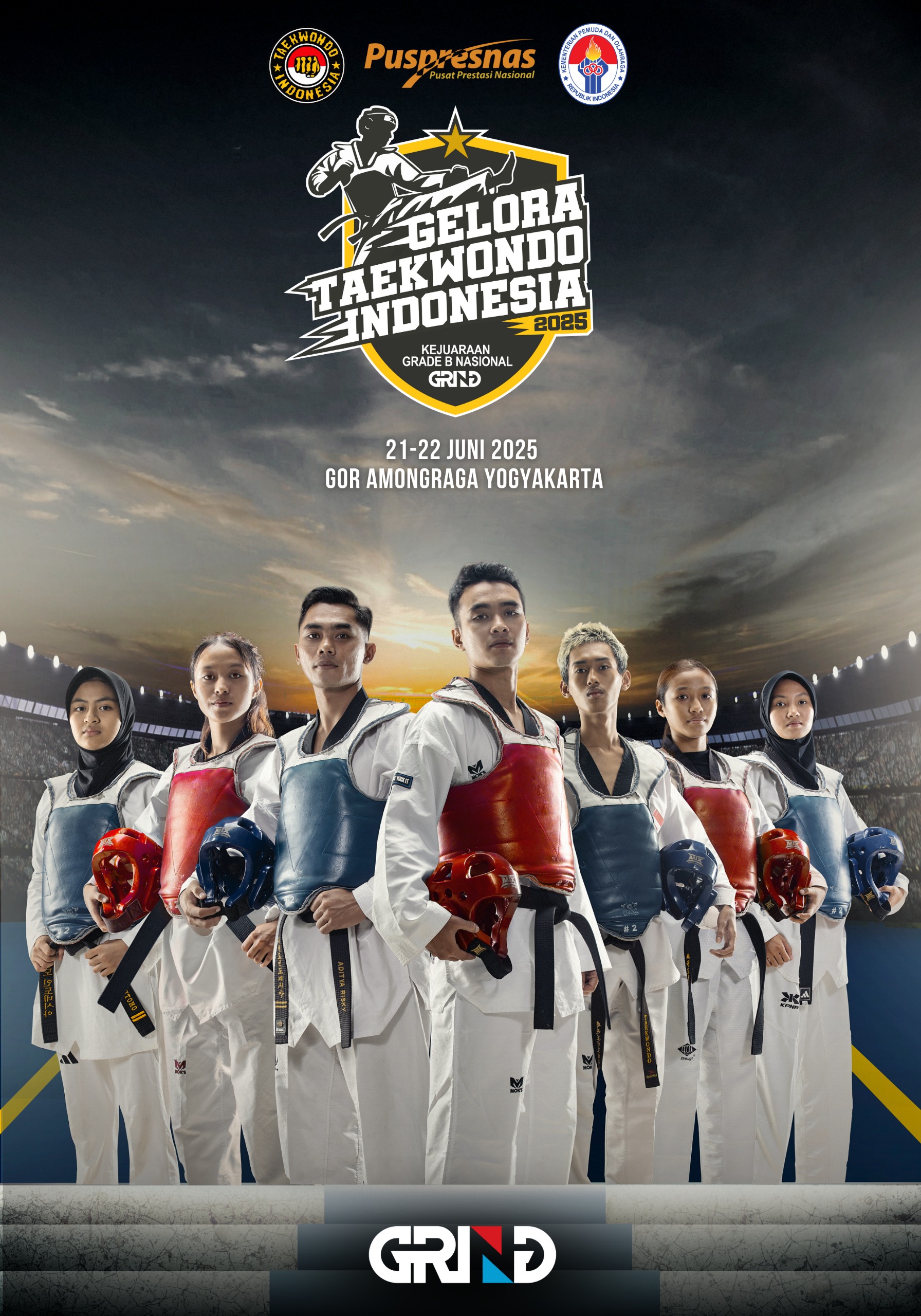 Panggung Juara Taekwondo Indonesia Taekwondo Indonesia Dojang eriwakangmaluku